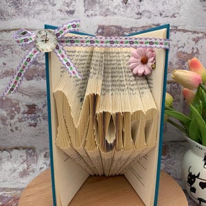 Book folding pattern, Treat for mum, 250 pages, mmf