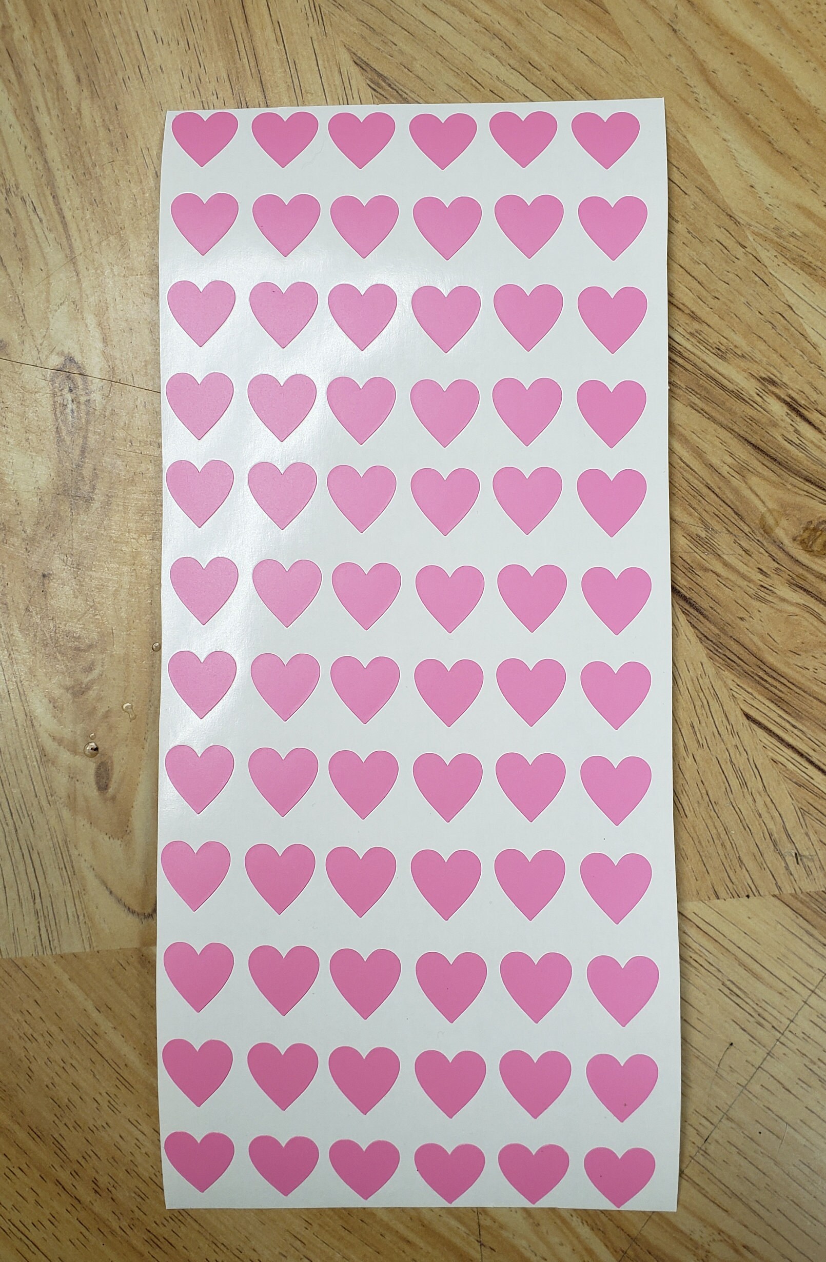 Heart decalsmini heart stickersscrapbook stickersSticker Etsy