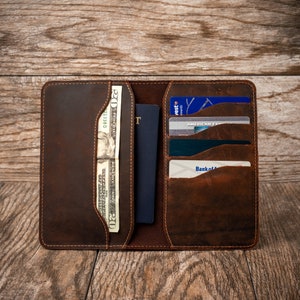 Leather passport holder personalized passport holder passport wallet passport cover leather wallet man wallet
