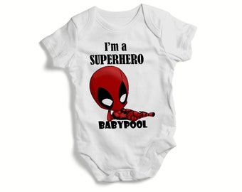 deadpool baby clothes