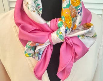 Hermes Paris Tropiques 100% Silk 35
