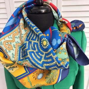 90cm 90cm Gucci Scarf - Etsy