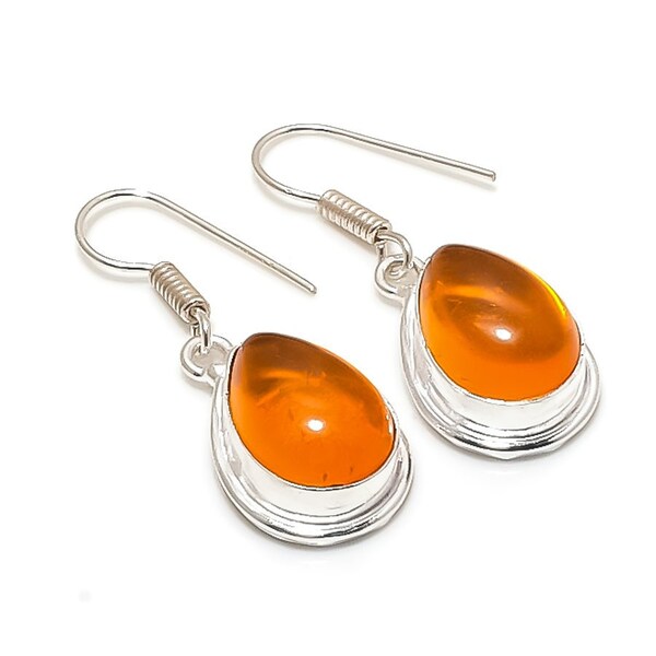 Amber Earrings main image 1
