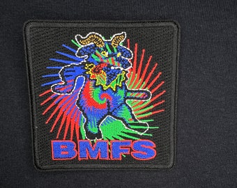 BMFS GOAT iron on patch bolt lot bear skeleton garcia shakedown street grateful dead & company tour head phish 33 steal face billy strings