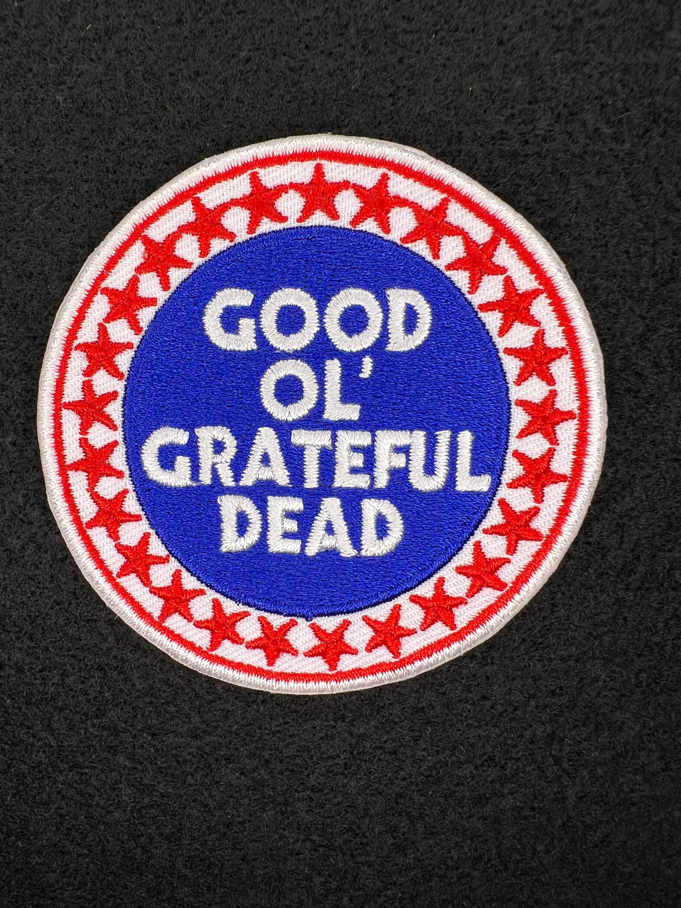 Dedbird society  SOC-F Clays 2020 パッチ Good Ol Grateful Dead Iron on Patch Bolt Lot Bear Skeleton