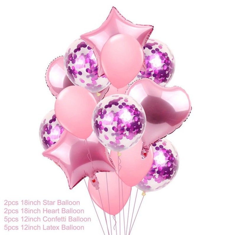 Baby Shower Balloon Set Baby Girl Balloon Its A Girl Its A Etsy Baby Shower Balloon Set Baby Girl Balloon Its A Girl Its A Etsy