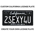 Custom California License Plate / Replica California License Plate - dmv.ca.gov / California License Plate with YOUR TEXT product logo