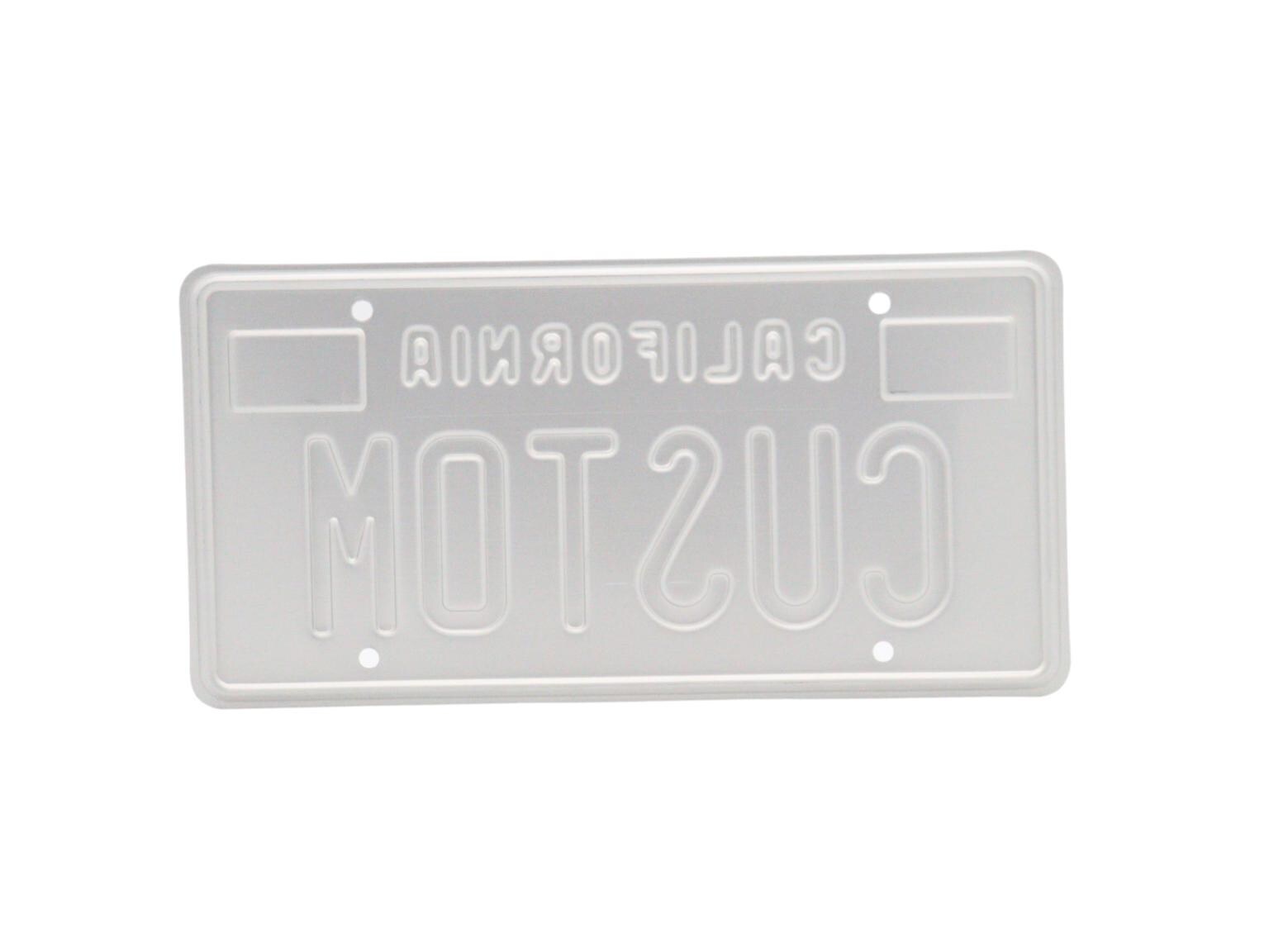 OPO 10 - Lot De 5 PLAQUES D' IATRICULATION De Voiture USA En étal