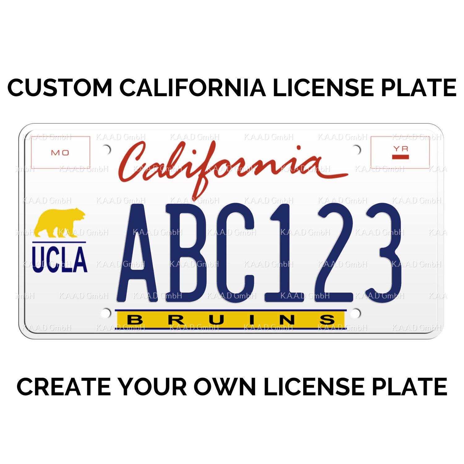 希少 UCLA  ALUMNIライセンスプレート フレーム 90s 未使用 Ucla License Frame - Etsy
