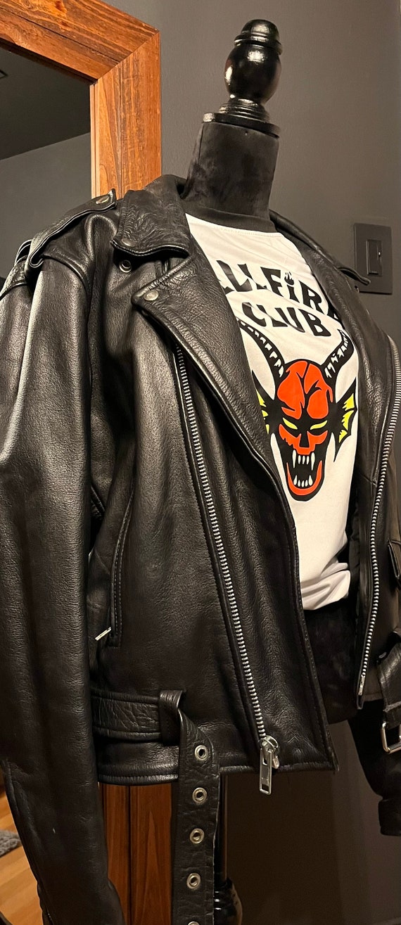 Protech Leather Biker Jacket View 2