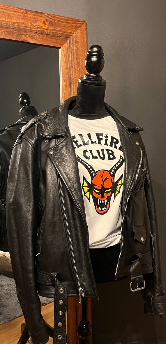 Protech Leather Biker Jacket