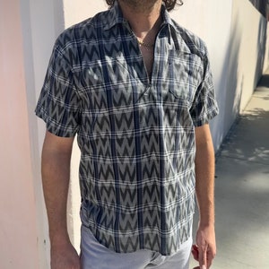 70s collared shirt