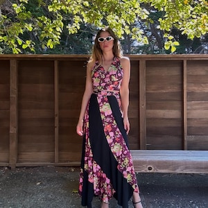 70s matching skirt & halter