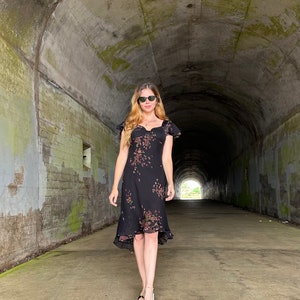 Y2k flutter dress