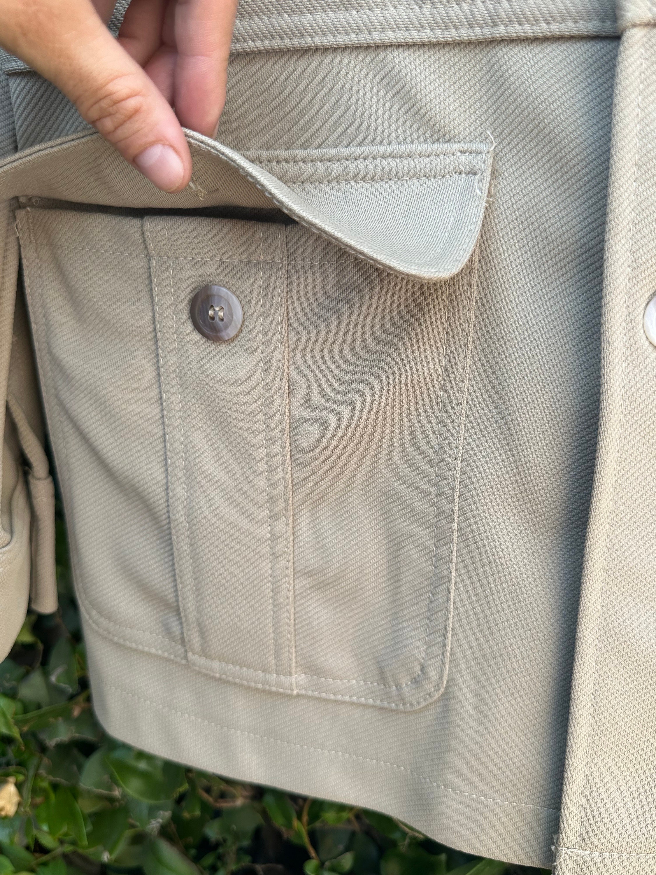 70s Lee Safari Jacket - Etsy