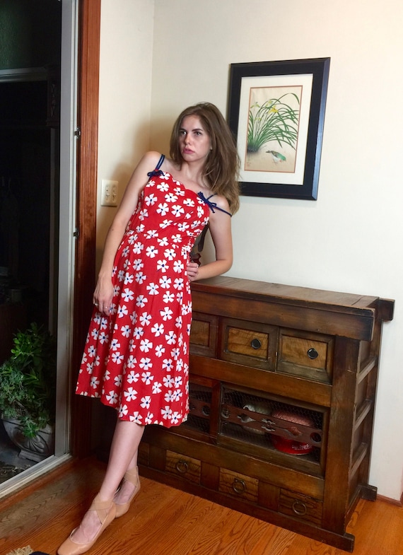 Flower Power 70's Sundress