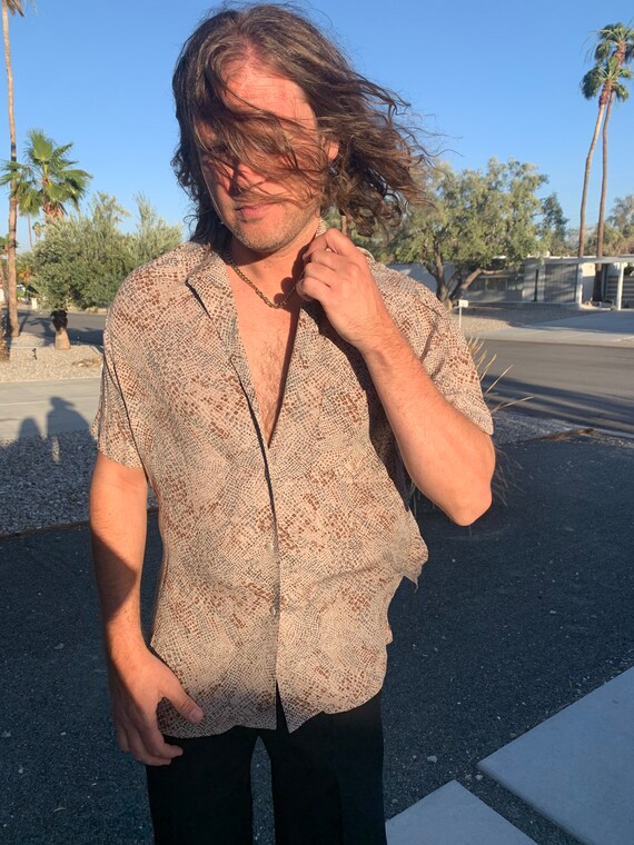 80s button up - image 3