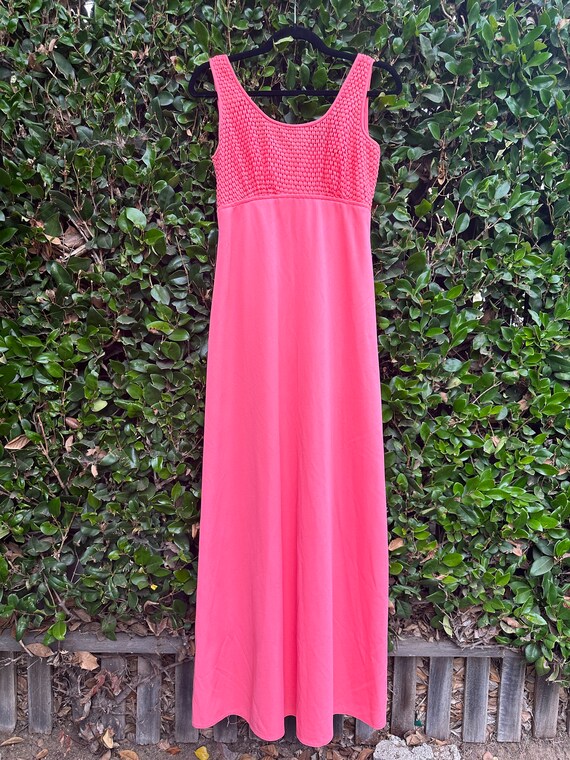 70s pink on pink maxi - image 8