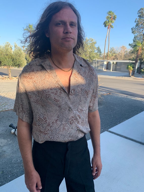 80s button up - image 1