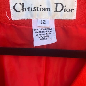 80s Shoulder pads galore with Christian Dior image 7