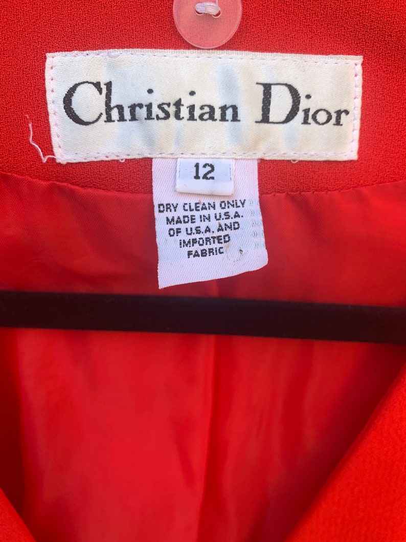 80s Shoulder pads galore with Christian Dior image 7