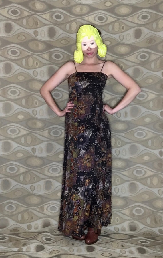 70's Flower Power dress
