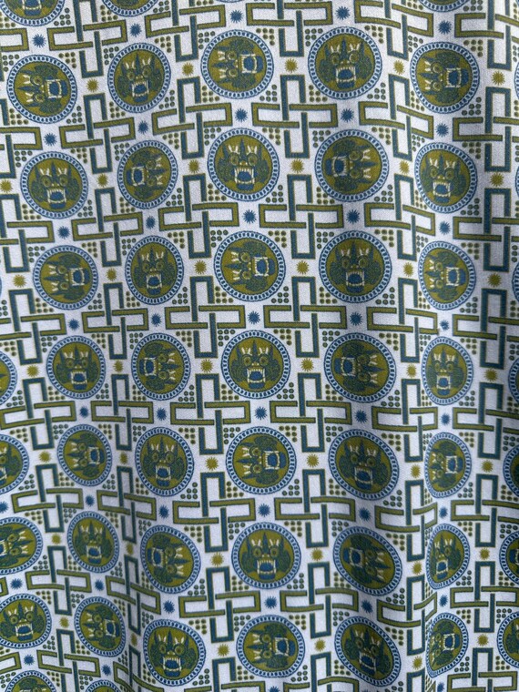 90s tiny dragon button up - image 10