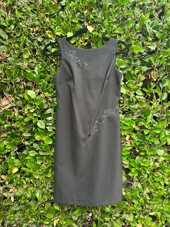 90s dress with tiny blue flowers - image 8