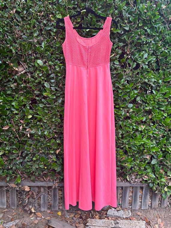 70s pink on pink maxi - image 9