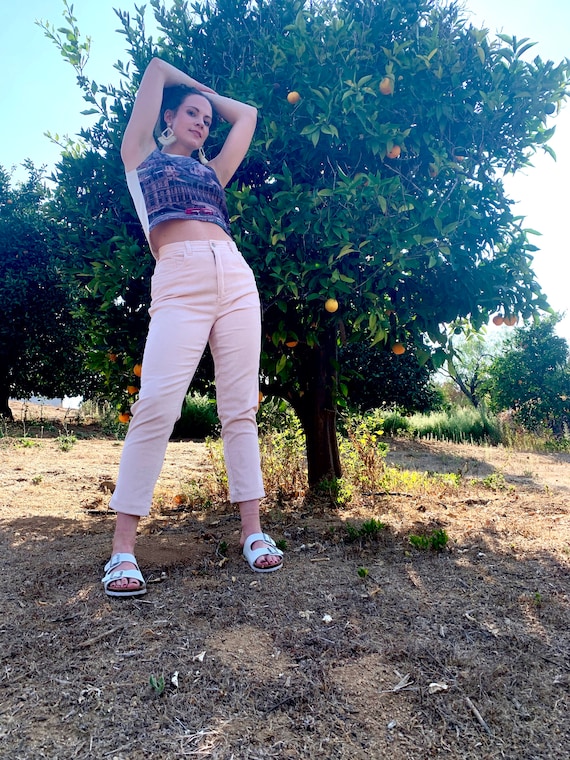 GAP 90's pink pedal pushers
