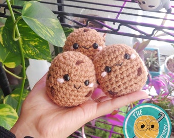 Crochet Tater Potato Amigurumi Plush / Stress Ball Cute/ Sensory Toy / Kawaii / Handmade / Squishy / Vegetarian Vegan Gift / Nursery Decor