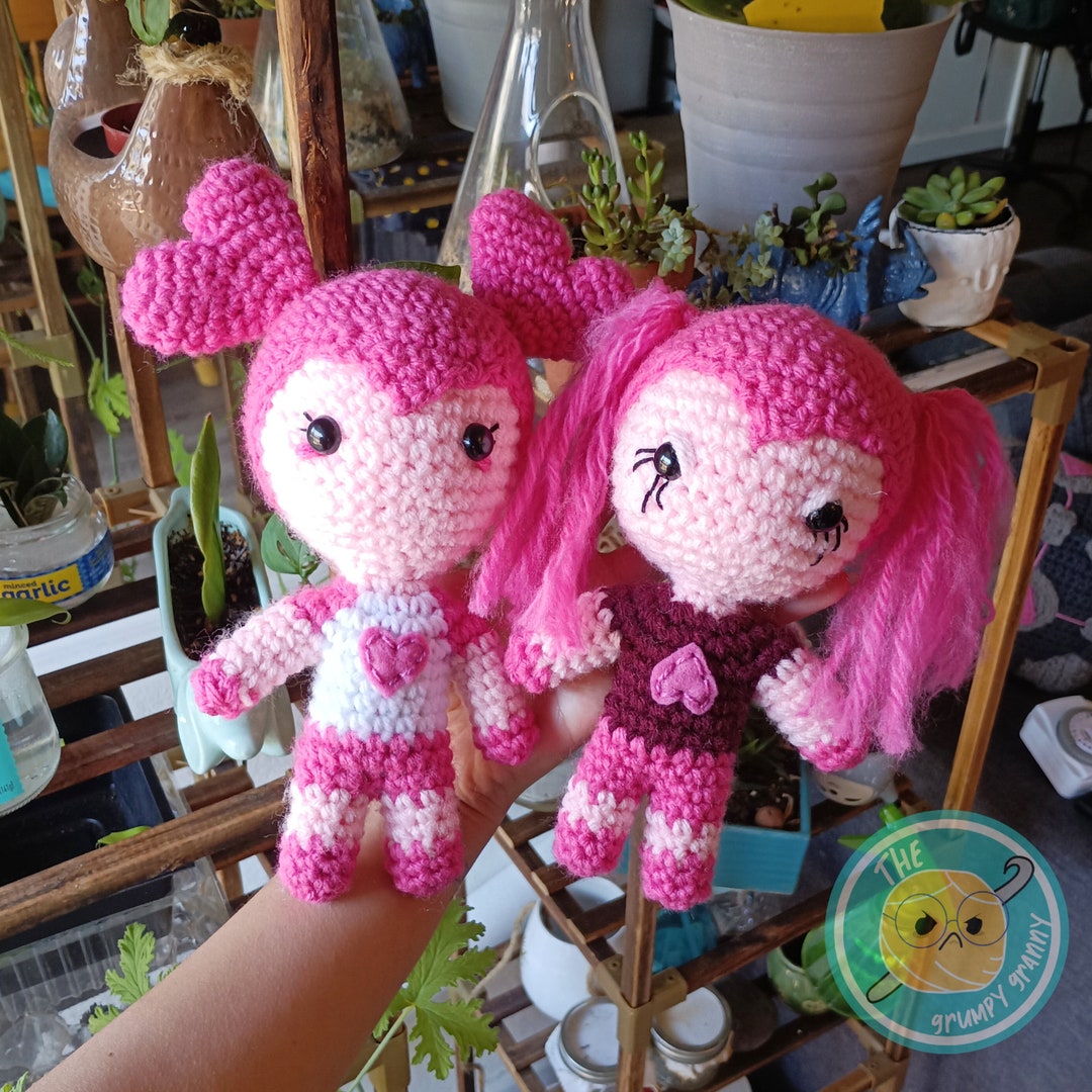 Spinel Crochet Amigurumi Doll Steven Universe / Sweet and Spicy / Crystal  Gems / Kawaii Sugoi Gifts / Fandom Merch// Best Friend// BFF// SU