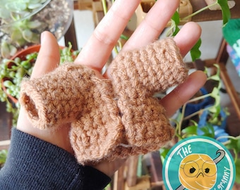 Wzór na szydełkową kurtkę Tiny // Couture dla lalek Amigurumi // Projekt PDF DIY Dostosowywalny samouczek krok po kroku // Prezent na zabawkę z ubraniami Kawaii