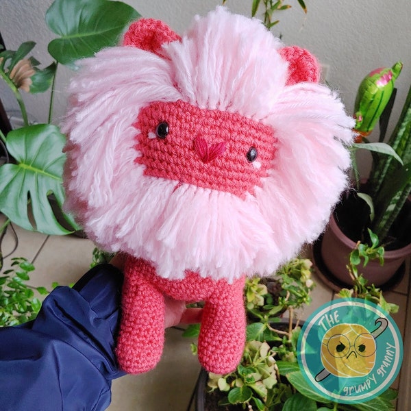 Lion from Steven Universe Crochet PDF Pattern // Fandom Amigurumi //Crochet Plush// Peluche// DIY// SU