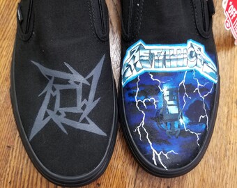 vans shoes rock bands