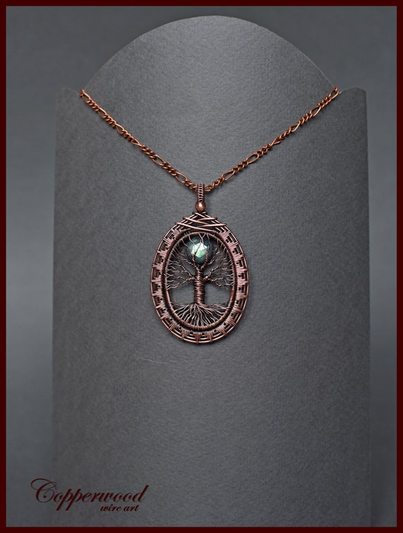 Tree Of Life Wire Wrapped Pendantlabradorite Necklace Celtic - Wire Wrap Tree Of Life Sculpture Pendant Tree Of Life Wire Wrapped Pendantlabradorite Necklace Celtic - Wire Wrap Tree Of Life Sculpture Pendant