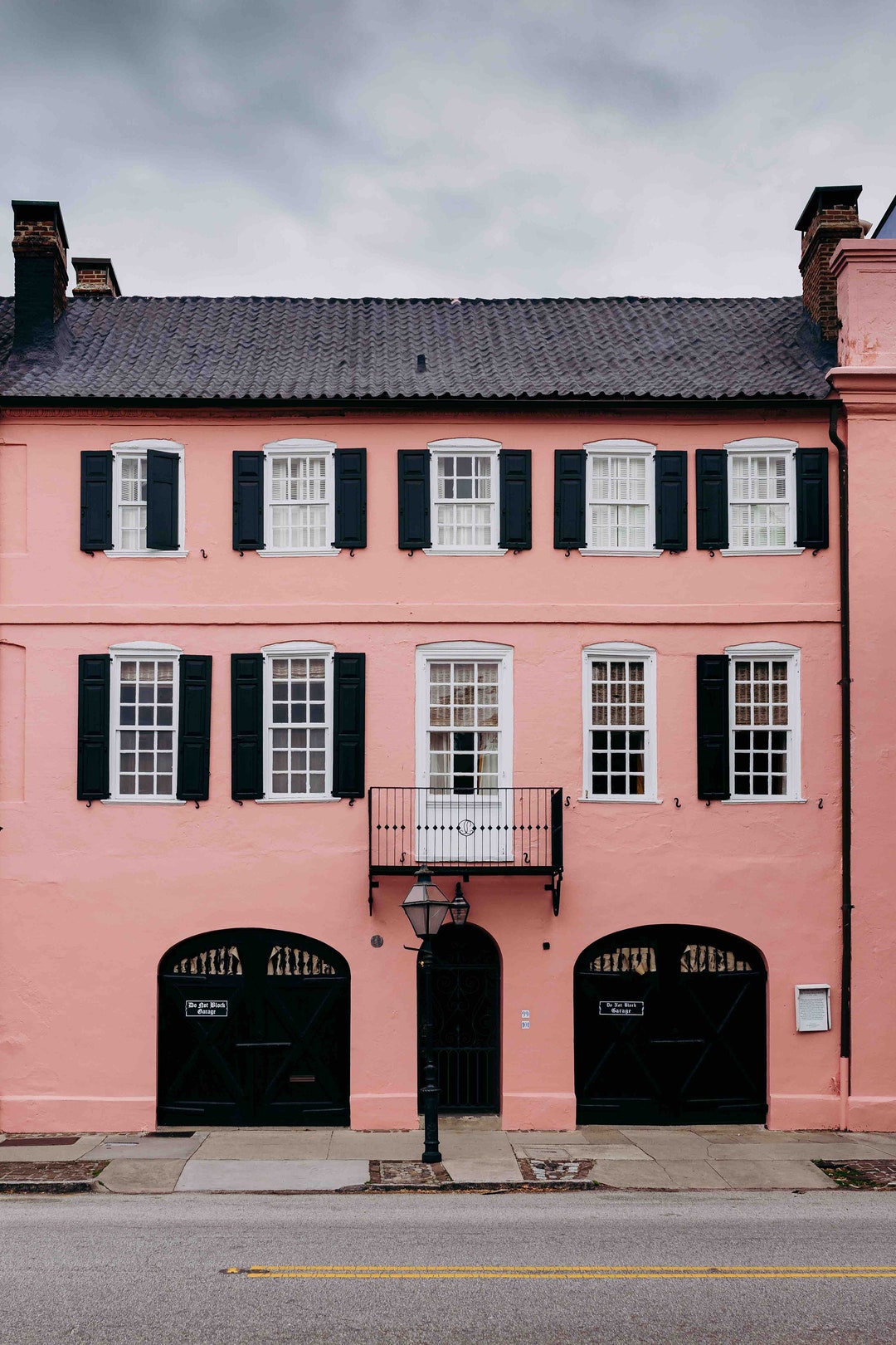 Pink House on Rainbow Row in Charleston SC Photo Print Etsy