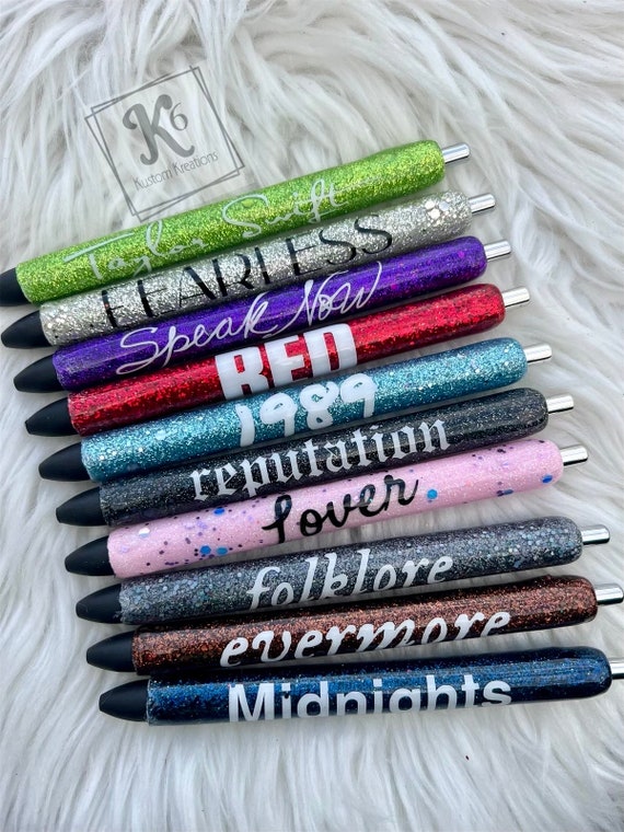 TAYLOR SWIFT Glitter Pen, Stocking Stuffers, Gifts for Coworkers