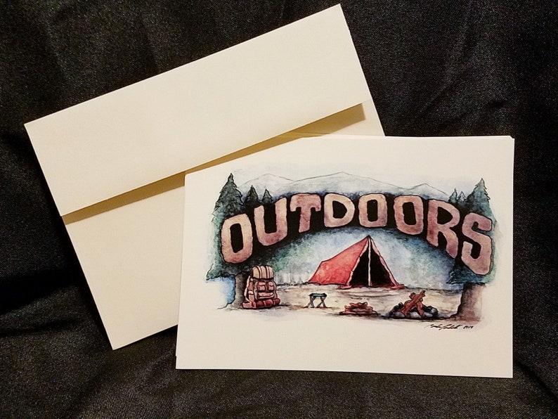 Outdoors 5X7 All Occasion Card