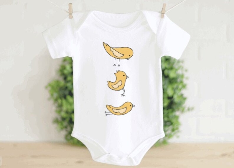 Baby Shower Gift Baby Girl Onesie\u00ae Baby Onesie\u00ae Baby Boy Onesie\u00ae Baby Gift Baby Clothes Baby Bird Onesie\u00ae