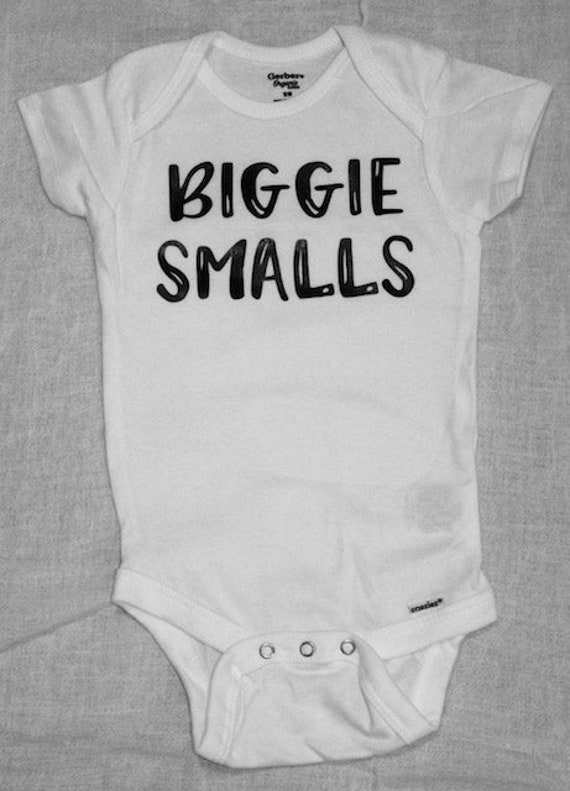 biggie smalls baby onesie
