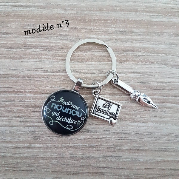 Mistress / atsem / nanny key ring