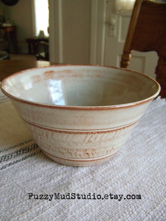 Handmade Serving Bowl Wheel Thrown Pottery Bowl Serving Bowl Etsy
