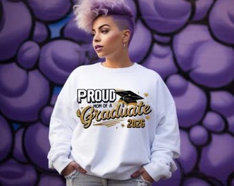Proud Mom 2026 Graduate PNG Design, Graduation Clipart