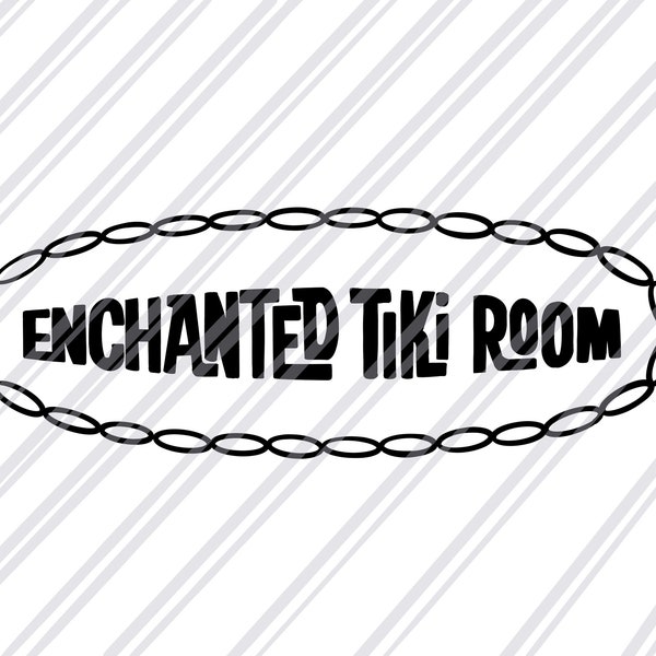 Enchanted Tiki Room SVG