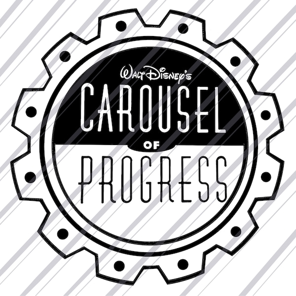 Carousel of Progress SVG file for Cricut