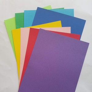 Adhesive Backed Printable Cardstock 8.5 x 11 letter size Smooth 65lb (176 gsm)