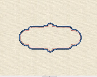 Embroidery font Machine Embroidery 15 Format File Digital Design Frame Embroidery Instant Download