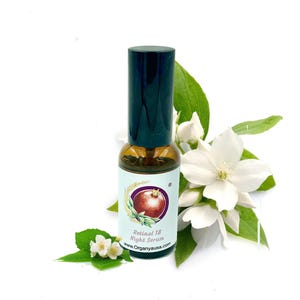 Retinol 18 Serum/Vitamin A Night Serum/Anti Aging serum/Facial oil made from active ingredients/98% Organic 30ml By  Organya