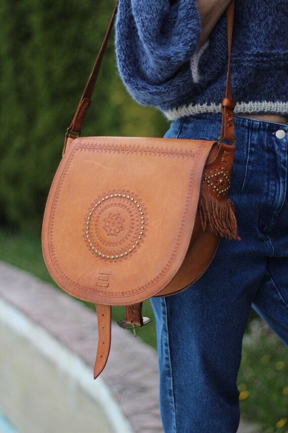 Southwestern leather best sale handbags